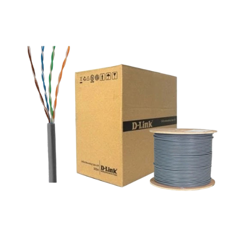 D-Link Cat6 UTP 24AWG 4pair Copper Solid Cable-305M