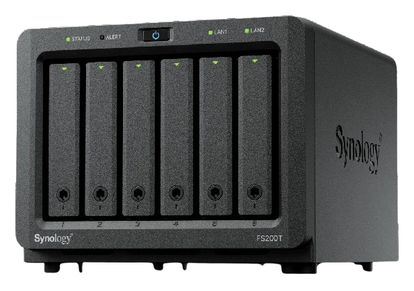 Synology FlashStation FS200T 6-Bay All-Flash NAS Storage