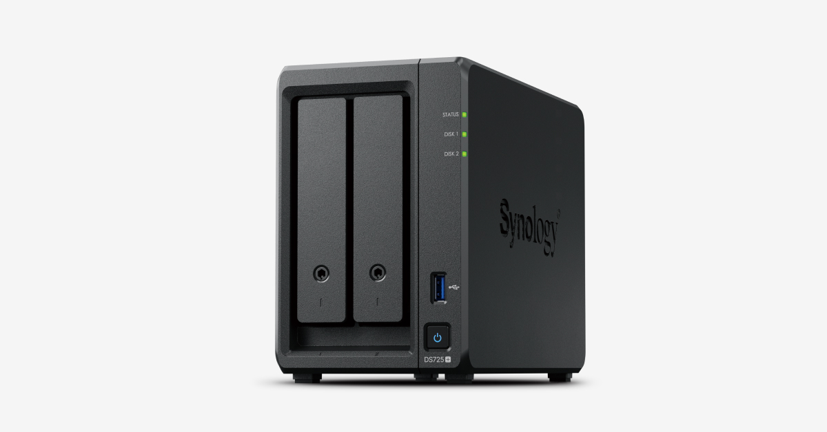 Synology DiskStation DS725+ 2-Bay NAS Server