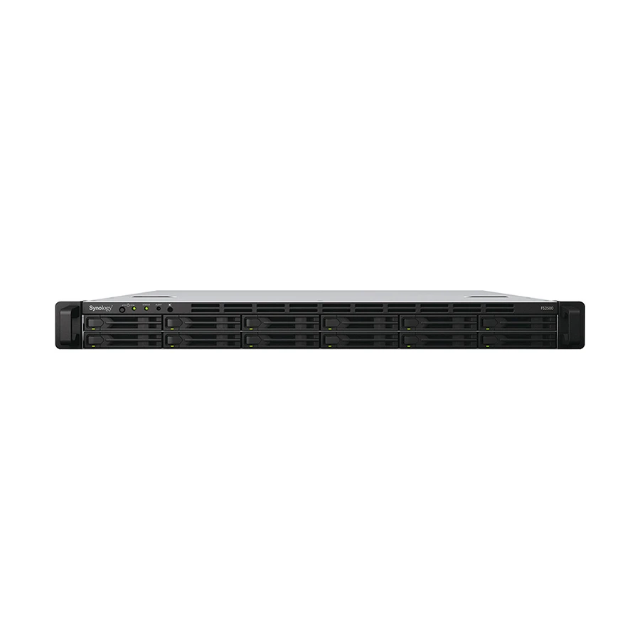 Synology FlashStation FS2500 12-Bay All-Flash 1U Rackmount NAS Storage